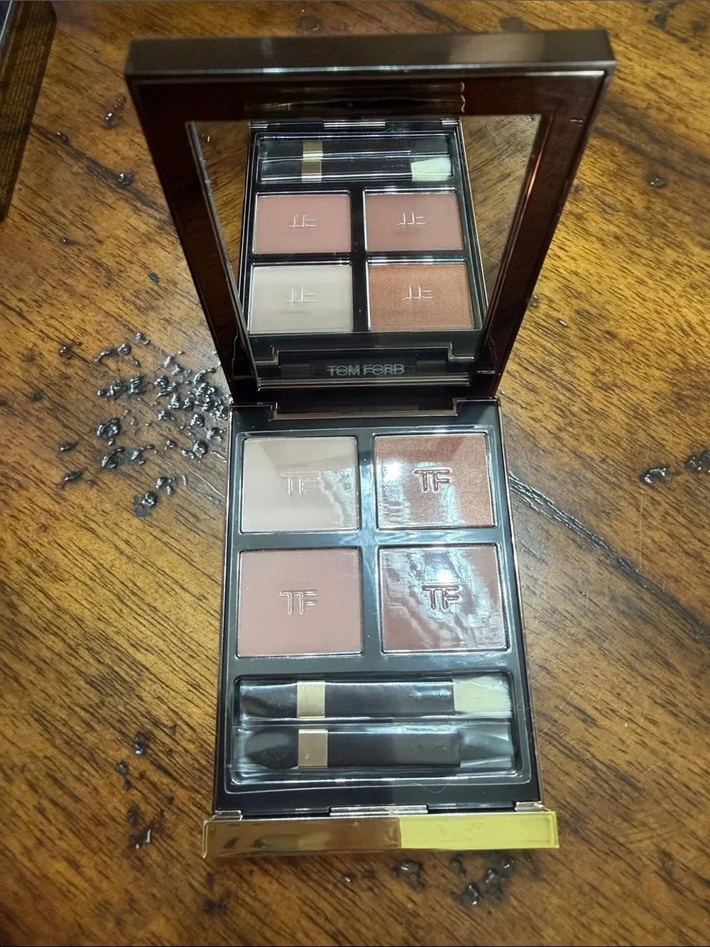 TOM FORD Eye Color Quad Eyeshadow 4 Colors Palette 31 Sous Le Sable NEW $95